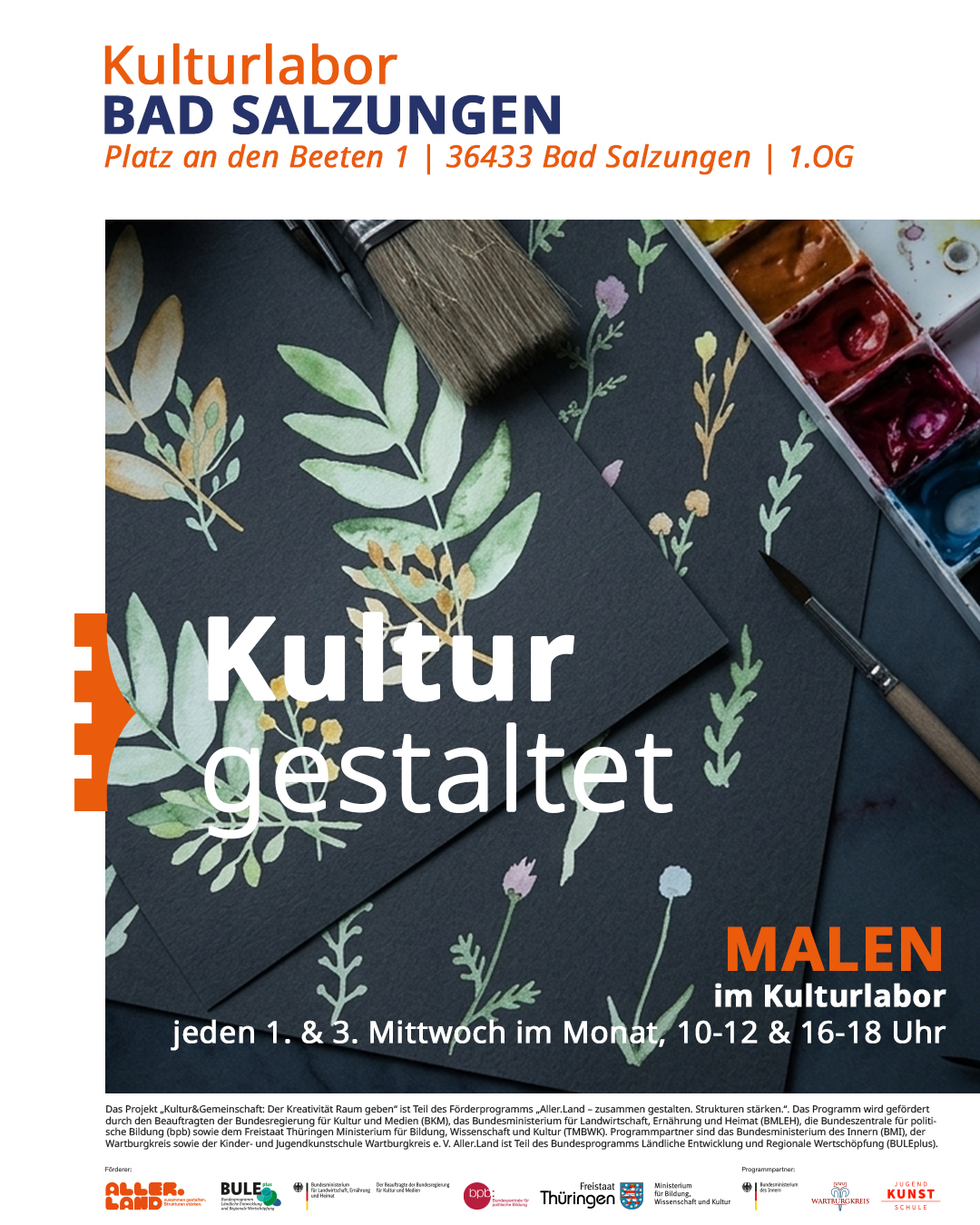 Bild zur Veranstaltung: Malen im Kulturlabor / Erwachsene